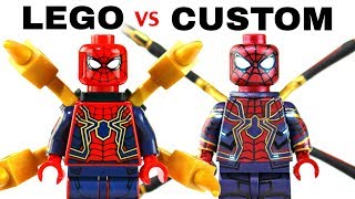 Lego Avengers Infinity War Official Minifigs Vs. Customs - Ep2