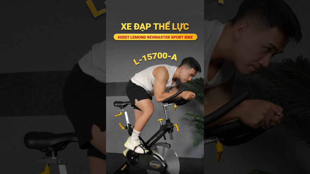 Xe Đạp Tập Thể Lực Hoist Lemond Revmaster Sport Bike L-15700-A 