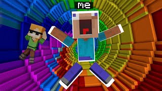 We Tried Beating the HARDEST Dropper Map in Minecraft