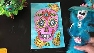 Dia de los Muertos Sugar Skull