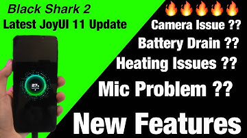 Black Shark 2 | Latest JoyUI 11 update | Bug Fixes?? | New features 🔥😱