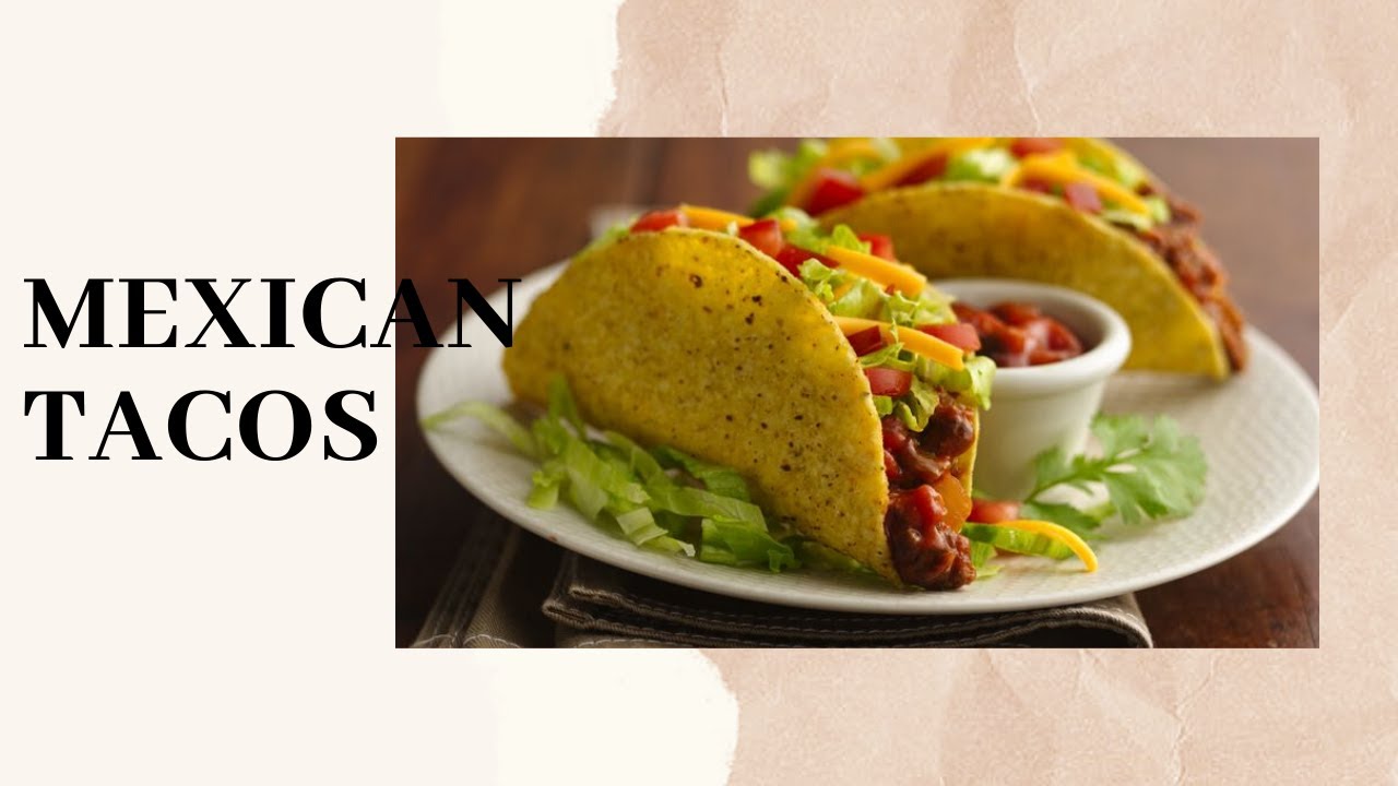 MEXICAN TACOS MUKBANG