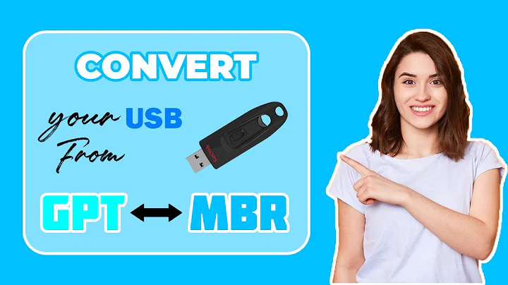 How to convert your USB from MBR to GPT or GPT to MBR | Change Partion style