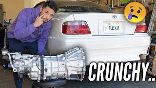 Pulling The R154 From The 450Hp Jzx100..