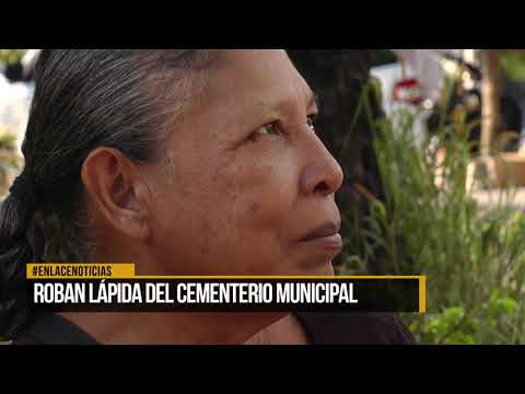 Roban lápida del Cementerio Municipal