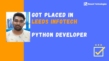 Besant Technologies BTM Reviews | INBA Got Placed in LEEDS Infotech 4LPA | Success  Story