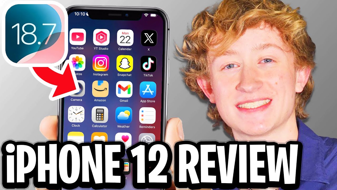 iOS 18.7 OFFICIAL Review On iPhone 12 - Full Guide - YouTube