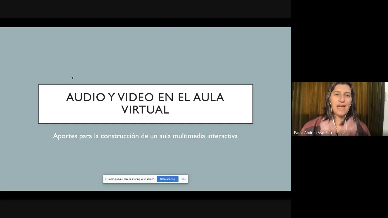 Audio y video en el aula virtual. - YouTube