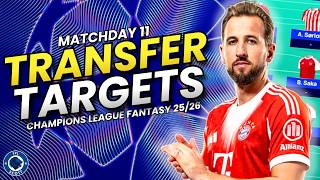 UCL Fantasy Matchday 11 Transfer Targets!📈| Last 16 Unlimited Transfers🔥| Champions League Fantasy screenshot 3