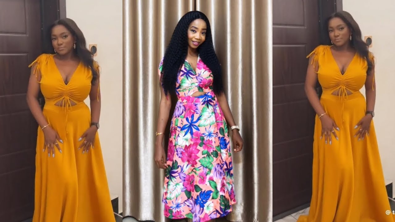 КАК КРОЙТЕ И СШИВАЙТЕ МОДНОЕ ПЛАТЬЕ С ВЫРЕЗОМ (Подробный мастер-класс)