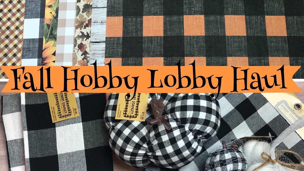 🧡☆Hobby Lobby Fall & Halloween Haul ☆🧡 craft fair ideas vinyl