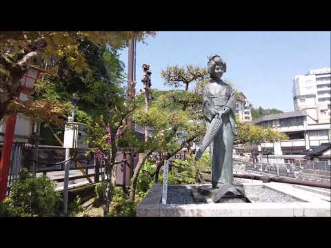 湯村温泉 2021年4月19日(月)兵庫県美方郡新温泉町 吉永小百合主演「夢千代日記」ロケ地 Yumura ONSEN Japan