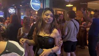 🔥 crazy night life on street 308 Phnom Penh Cambodian