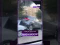 حادث سير مروع في المنارة وتضرر عدد من السيارات