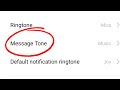 OPPO A1K Message Tone Setting 