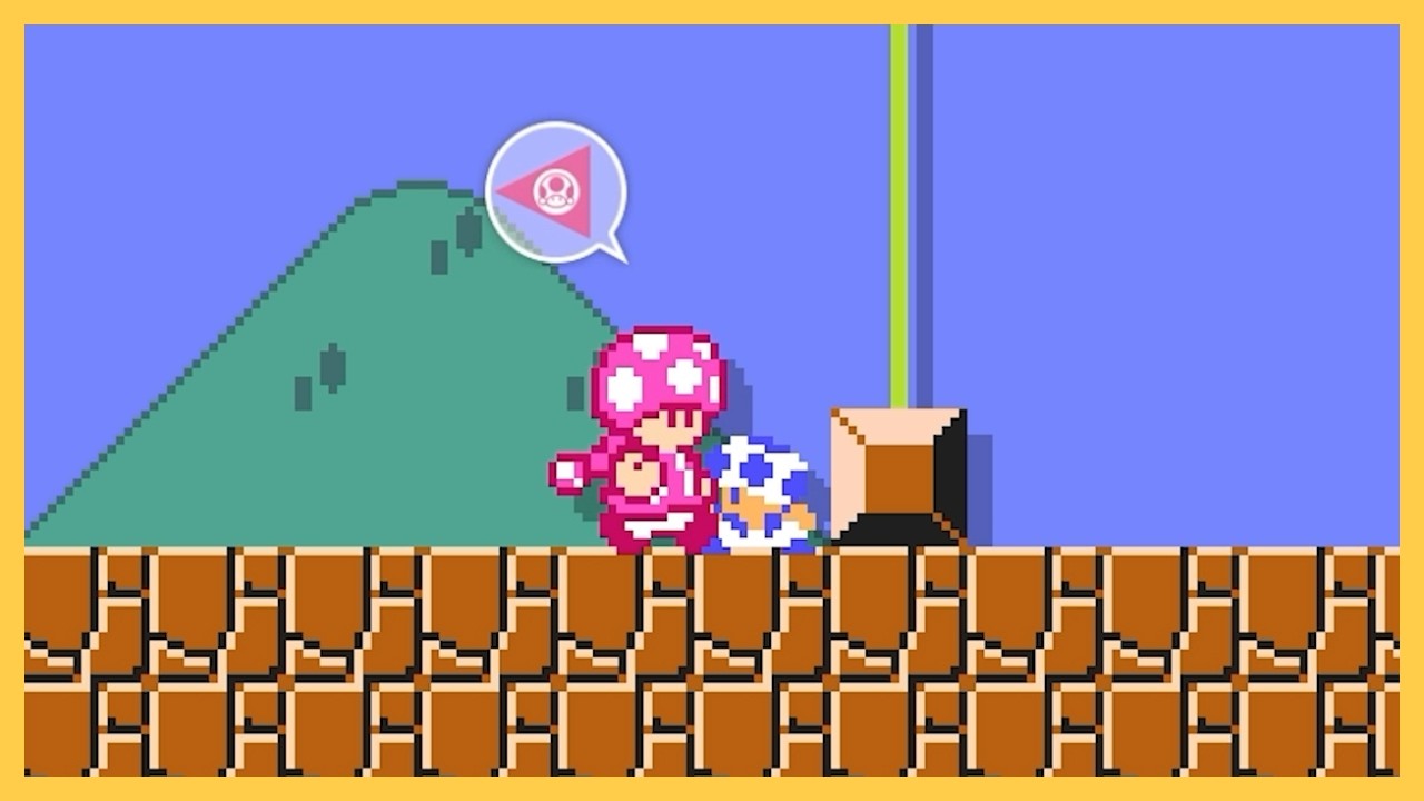 버섯 네르지 마세요 조건없단말이에요 [슈퍼마리오메이커2 - 함께배틀]