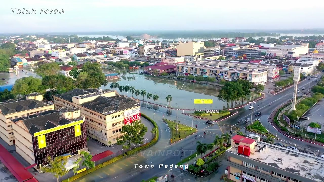 Teluk Intan River Flooding Fly Through (Part 2)