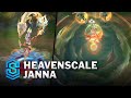 Heavenscale Janna Skin Spotlight - Pre-Release - PBE Preview - League of Legends