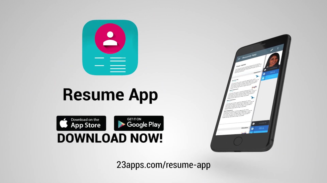 best resume builder app for iphone