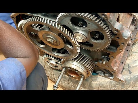 How to rebuild ISUZU 6HE diesel engine EPISODE 2