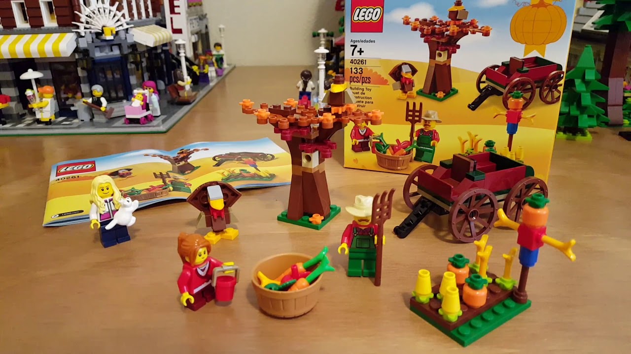 Lego Set 40261 Thanksgiving Harvest Review!