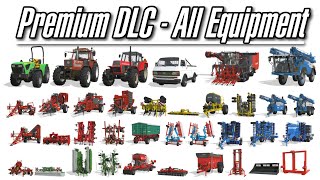 Premium DLC - All Equipment (Pics & Stats) | Farming Simulator 22