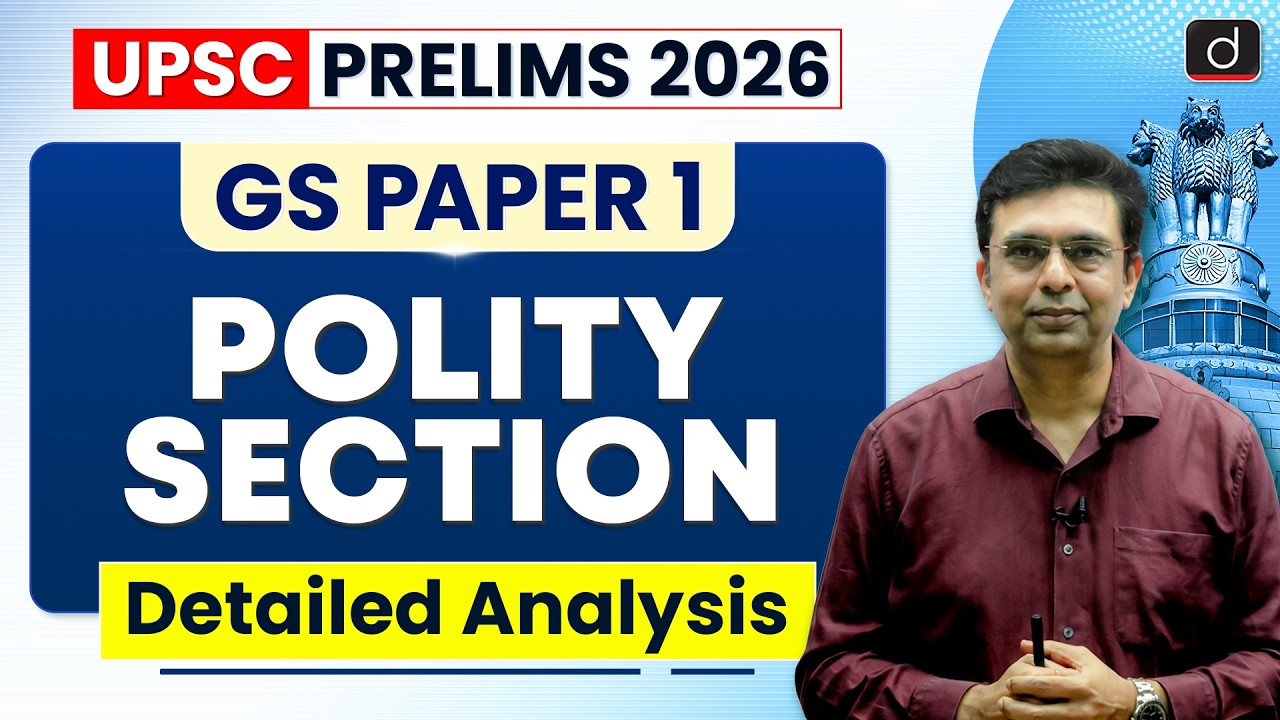 UPSC Prelims 2026 GS Paper Answer key | Polity Section Detailed ...