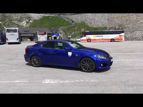 Lexus IS-F drift grossglockner