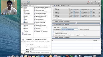 Converting Images to PDF using Automator