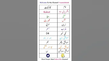 Kainat Is A Beautiful Name For Baby Girls Shortsfeed Shortvideo Kainatfaisal 