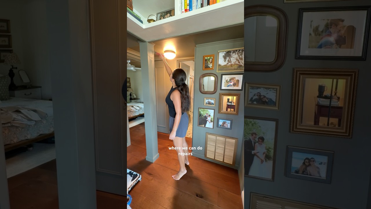 Home maintenance and repairs with a little paint