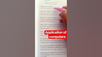 Applications of computers|uses of computers#youtubeshorts #reels #instareel #viral #shortvideo #bca