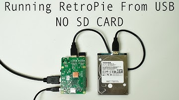 Running RetroPie 4.3 From External Usb NO SD CARD ! Experimental