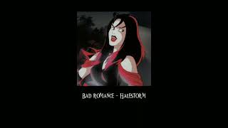 Bad romance // Rock version // Halestorm (slowed)