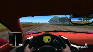 Test drive unlimited 2,, ferrari 458 italia top speed run,, hd