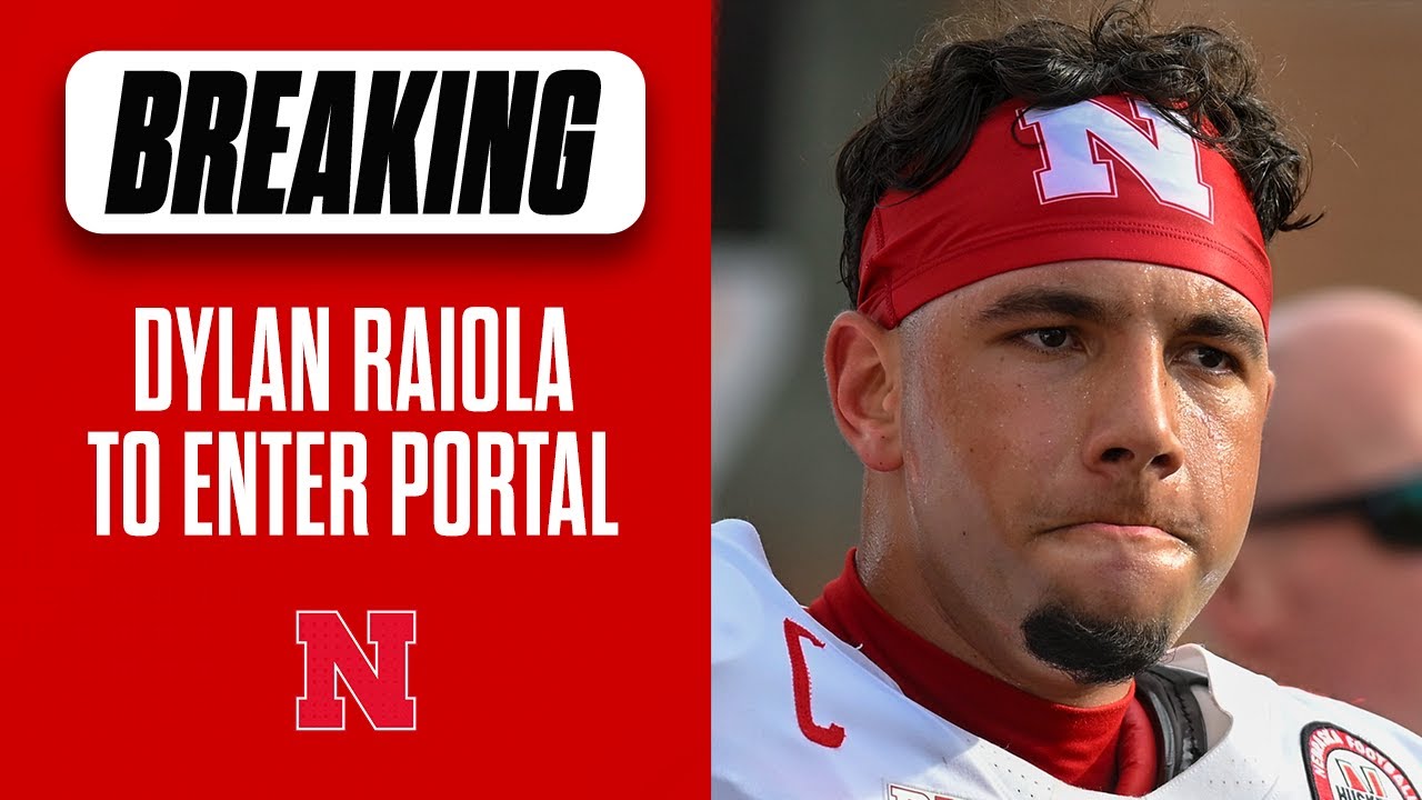 Срочная новость: Ожидается, что квотербек «Небраски» Дилан Райола подаст заявку на переход в друг...