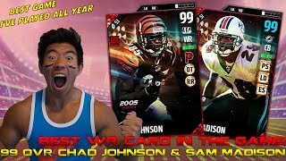 WE GET 99 OVR CHAD JOHNSON & SAM MADISON! CLOSEST GAME I'VE PLAYED ALL YEAR! MADDEN 17 ULTIMATE TEAM