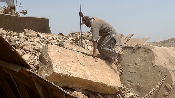 🤷‍♀️ HOW to Break LARGEST ROCKS Without Machines❓❓❓