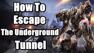 Armored Core 6 - How to Escape the Underground Tunnel - Tunnel Sabotage Mission