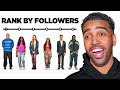 Ranking strangers by followers