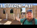 Cutting Out Window &amp; Door Openings with House Wrap &amp; Siding // DIY Workshop Build