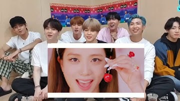 BTS reaction to BLACKPINK -  