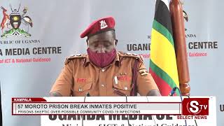 Prison Break, 57 of  the Inmates that escaped from Moroto Prison are  Covid-19 Positive screenshot 5