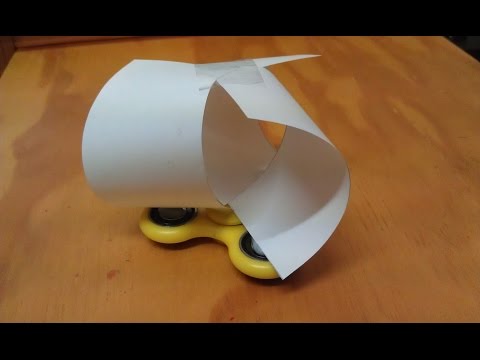 How to Hack a Fidget Spinner - Non-Stop Spinning - An Anemometer - Step by Step Tutorial