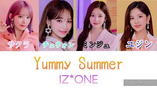Yummy Summer / (IZ*ONE/아이즈원/アイズワン) 歌詞