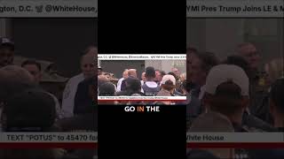 Thanking Trump for Backing Law Enforcement #substack #shorts