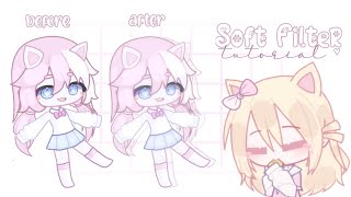 ʚ Soft filter tutorial ♡ | gacha club 🎨 screenshot 4
