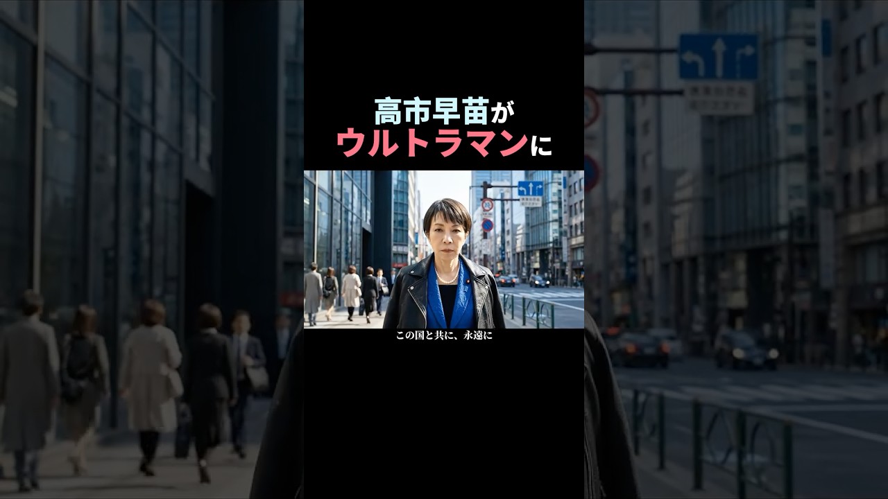 高市早苗がウルトラマンになったら #高市早苗 #ウルトラマン #AI #音楽 #shorts