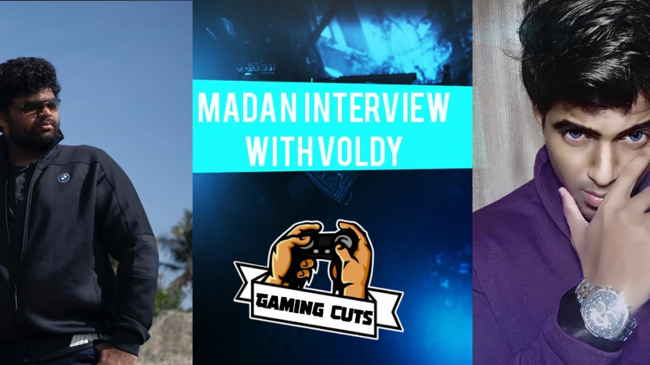 Voldy interview by madan | MADAN | 18+ | Gaming Cuts - YouTube