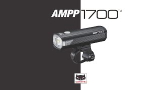 AMPP1700 HL-EL1700RC ライト キャットアイ CATEYE Lampa rowerowa przednia CatEye AMPP 1700 HL-EL1700RC